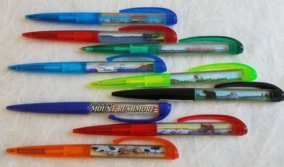 Floaty Float Pens Moving Object Ballpoint Custom Souvenir Pen