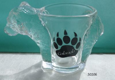 Colorado Souvenir 3D Bear shaped shotglass