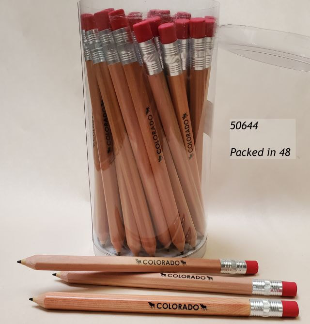 50644 Colorado Moose Design Automatic Wood Pencil.  Order in display units of 48 pc. 