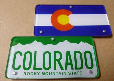 Colorado Souvenir Double-sided Magnet 